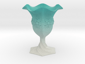 Cup Vase  in Matte High Definition Full Color