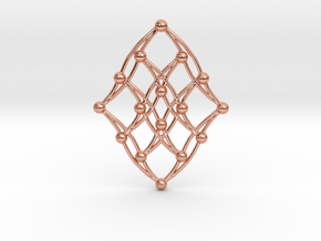 Hasse D. Pendant in Polished Copper