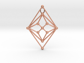 GH Pendant in Natural Copper