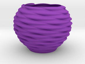 Vase Pn1633 in Purple Smooth Versatile Plastic