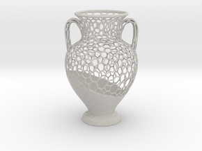Wire Amphora in Matte High Definition Full Color