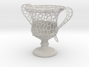 Wire Amphora in Matte High Definition Full Color
