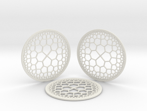 Hyperbolic T.Coasters  in White Natural TPE (SLS)