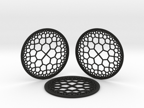 Hyperbolic T.Coasters  in Black Natural TPE (SLS)