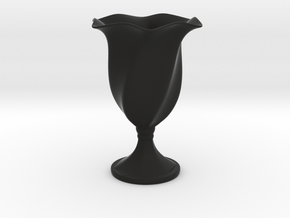 Goblet in Black Smooth Versatile Plastic