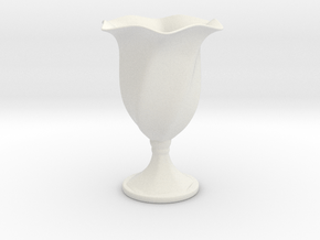Goblet in White Natural TPE (SLS)