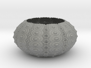 Sea Urchin Bowl in Gray PA12 Glass Beads