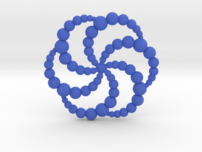 Solsbury CC Pendant in Blue Smooth Versatile Plastic