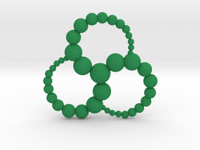 Trottiscliffe CC Pendant in Green Smooth Versatile Plastic