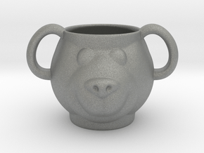 Bear Decorative Mug  in Gray PA12