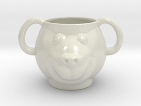 Bear Decorative Mug  in Smooth Full Color Nylon 12 (MJF)