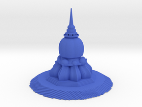 Pagoda in Blue Smooth Versatile Plastic