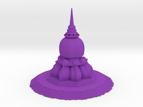 Pagoda in Purple Smooth Versatile Plastic