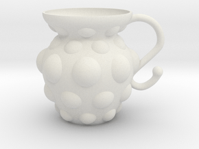 Decorative Mug in White Natural TPE (SLS)