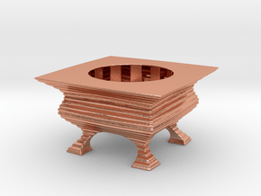 Tealight Holder in Natural Copper