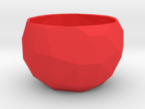 Planter in Red Smooth Versatile Plastic