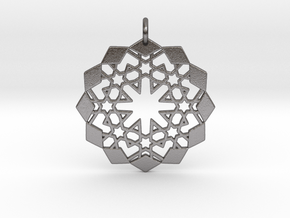 Pendant in Processed Stainless Steel 316L (BJT)