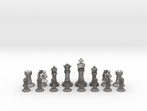 Wire Chess  in Processed Stainless Steel 17-4PH (BJT)