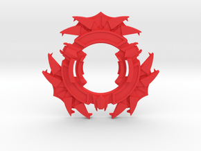 Beyblade Phantom Spider-2 | Anime Attack Ring in Red Processed Versatile Plastic