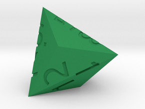 d12 Triakis Tetrahedron in Green Processed Versatile Plastic