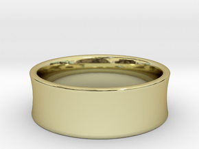 Arc Ring, Size 8.5 in 18K Yellow Gold
