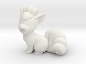 Cute Fox-inspired Creature

 in White Natural Versatile Plastic
