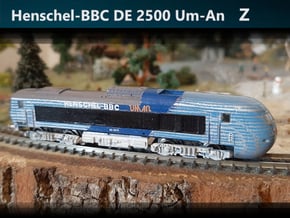 Henschel-BBC DE 2500 Um-An  Z [body] in Tan Fine Detail Plastic