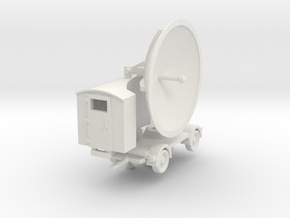 1/100 Naxburg German Radar device in White Natural Versatile Plastic