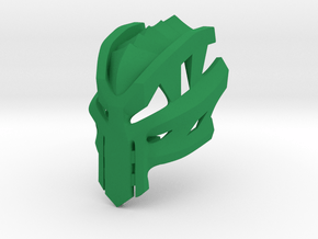 Kanohi Koruga, great mask of shapeshifting in Green Smooth Versatile Plastic