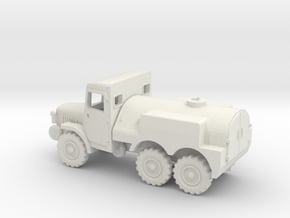 1/100 Laffly S 20 Tank version French Army in White Natural Versatile Plastic