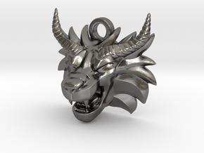 Manticore Medallion in Processed Stainless Steel 316L (BJT)