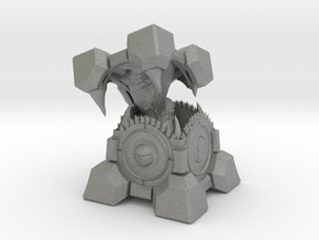 Mimic Companion Cube in Gray PA12