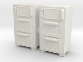 Restaurant Oven (x2) 1/100 in White Natural Versatile Plastic