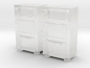 Restaurant Oven (x2) 1/87 in Clear Ultra Fine Detail Plastic