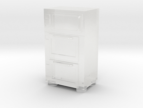 Restaurant Oven 1/48 in Clear Ultra Fine Detail Plastic