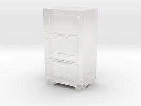 Restaurant Oven 1/35 in Clear Ultra Fine Detail Plastic
