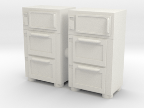 Restaurant Oven (x2) 1/120 in White Natural Versatile Plastic