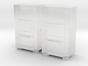 Restaurant Oven (x2) 1/120 in Clear Ultra Fine Detail Plastic