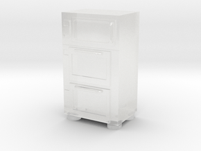 Restaurant Oven 1/43 in Clear Ultra Fine Detail Plastic