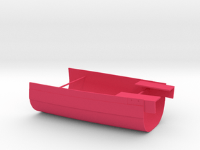 1/350 Caracciolo Class 1943 Refit Midships Front in Pink Smooth Versatile Plastic