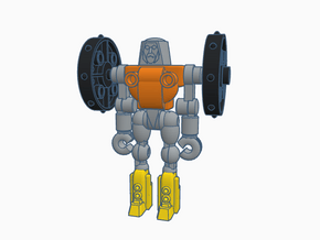 Junk Drone Micronauts Figure  in Gray PA12