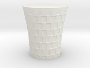 Weekly Cup No. 2  in White Natural Versatile Plastic