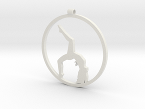 yoga pendant in White Natural Versatile Plastic