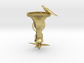 Skybath pendant in Natural Brass