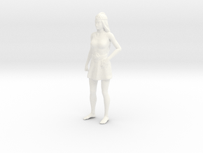 Star Trek - Aquan - Female in White Processed Versatile Plastic