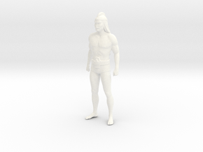 Star Trek - Aquan - Male in White Processed Versatile Plastic