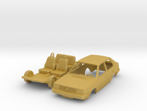 Volvo 360 1/87 in Tan Fine Detail Plastic