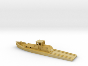 1/144th scale AM-1 Hungarian minelayer boat in Tan Fine Detail Plastic