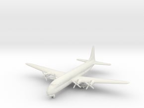 Lockheed R6V Constitution 1/285 in White Natural Versatile Plastic
