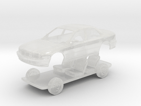 Rover 600 1/87 in Clear Ultra Fine Detail Plastic
